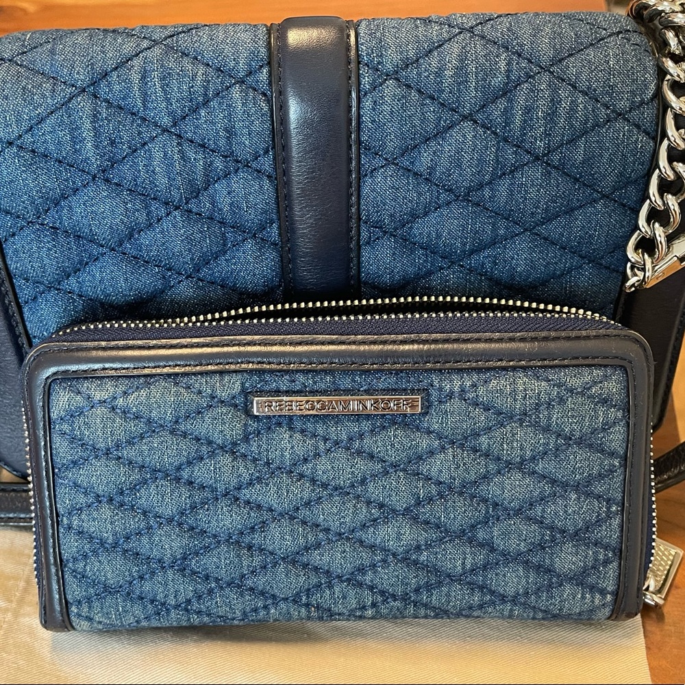 Rebecca Minkoff Denim Bag  & Wallet Classics